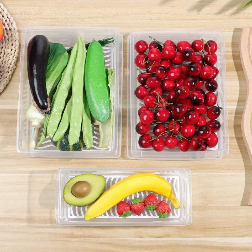 Fridge Storage Containers Box 28*20.5*5.5cm (Pack of 20)