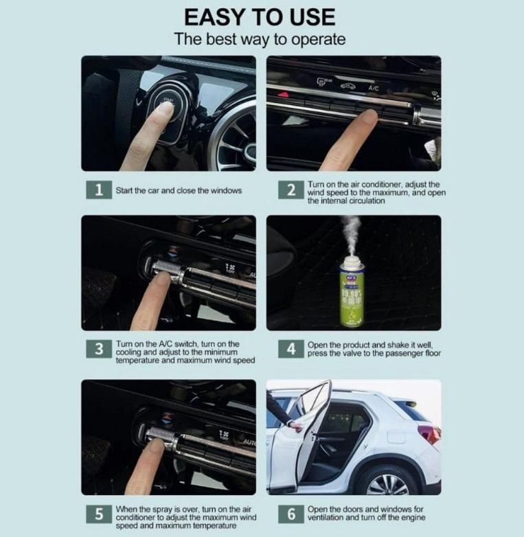 Air Freshener Deodorant antibacterial sterilization - 180 ml